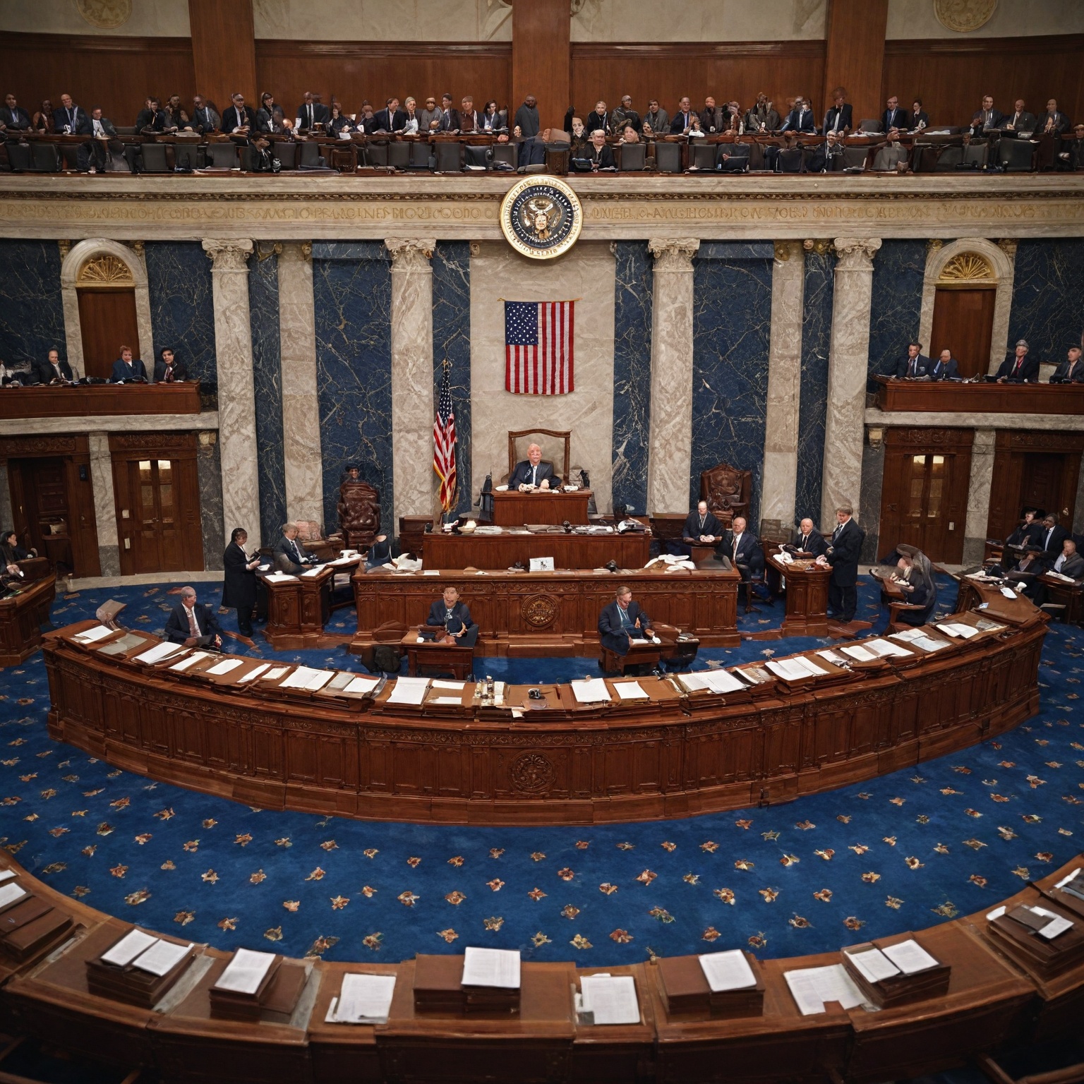 Trumps Grand Legislation Triumphs through Crucial Senate Obstacle Amid Intense Drama