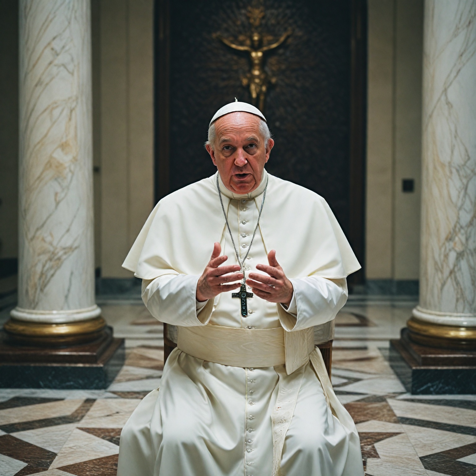 Unexpected Twist: Trump Shares AI-Generated Image Posing as the Pope