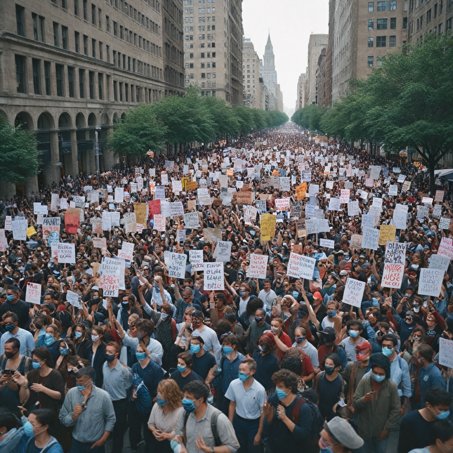 Massive Anti-Trump Protests Sweep Through U.S. Streets, Parks, and Plazas as Organizers Speak Out!