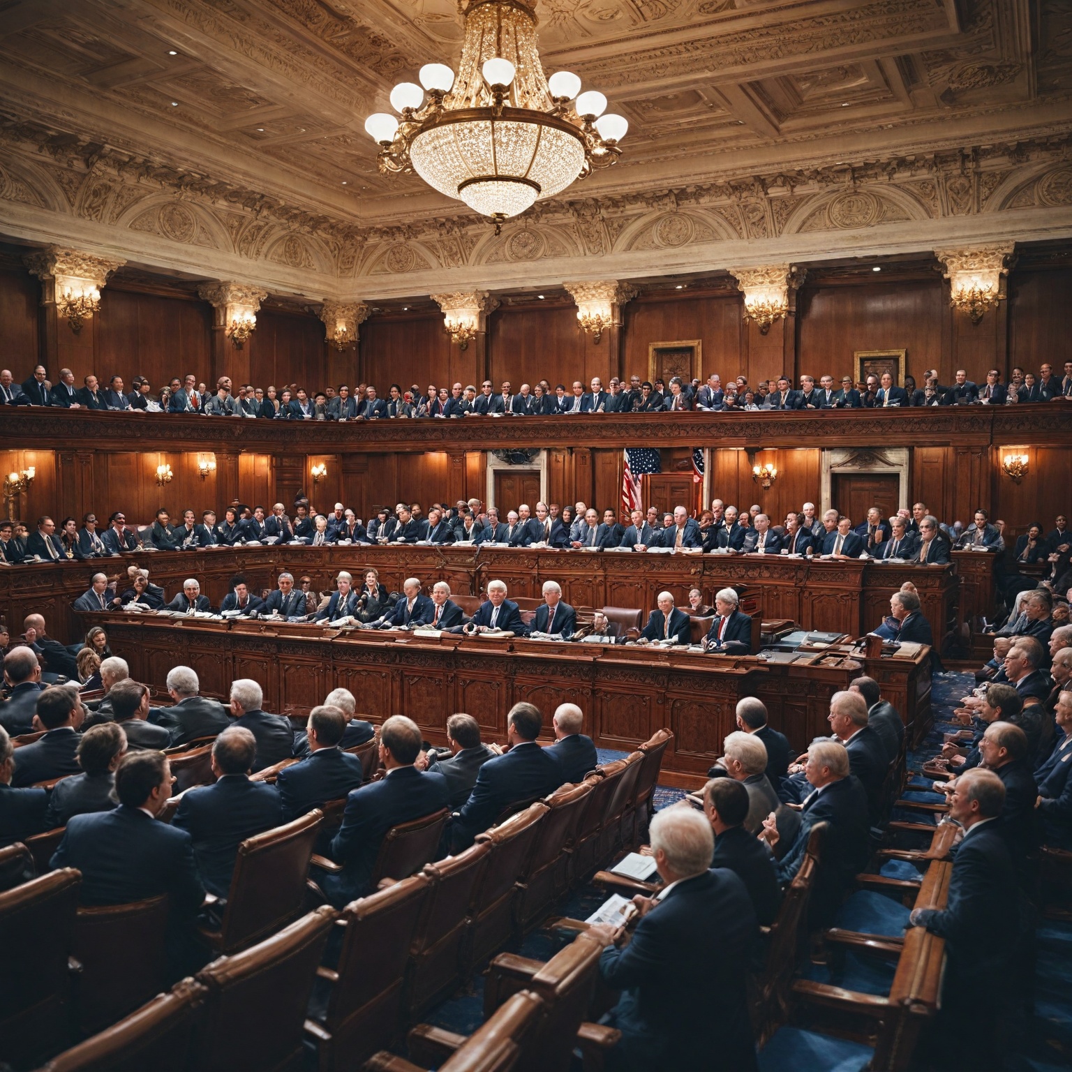 Navigating Through Political Turmoil: Trumps Landmark Bill Approaches Final Vote Despite Republican Discord