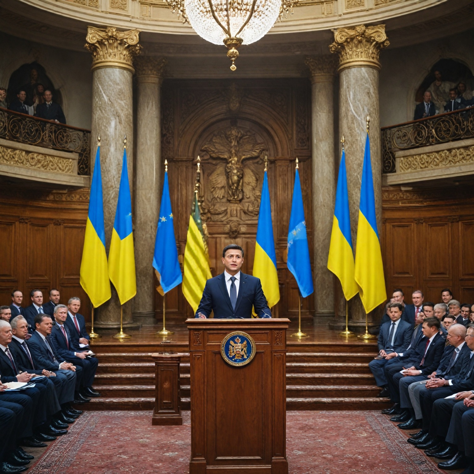 Zelenskyy Declares Kyiv Ready for Transparent Collaboration Amid U.S. Urges for Action