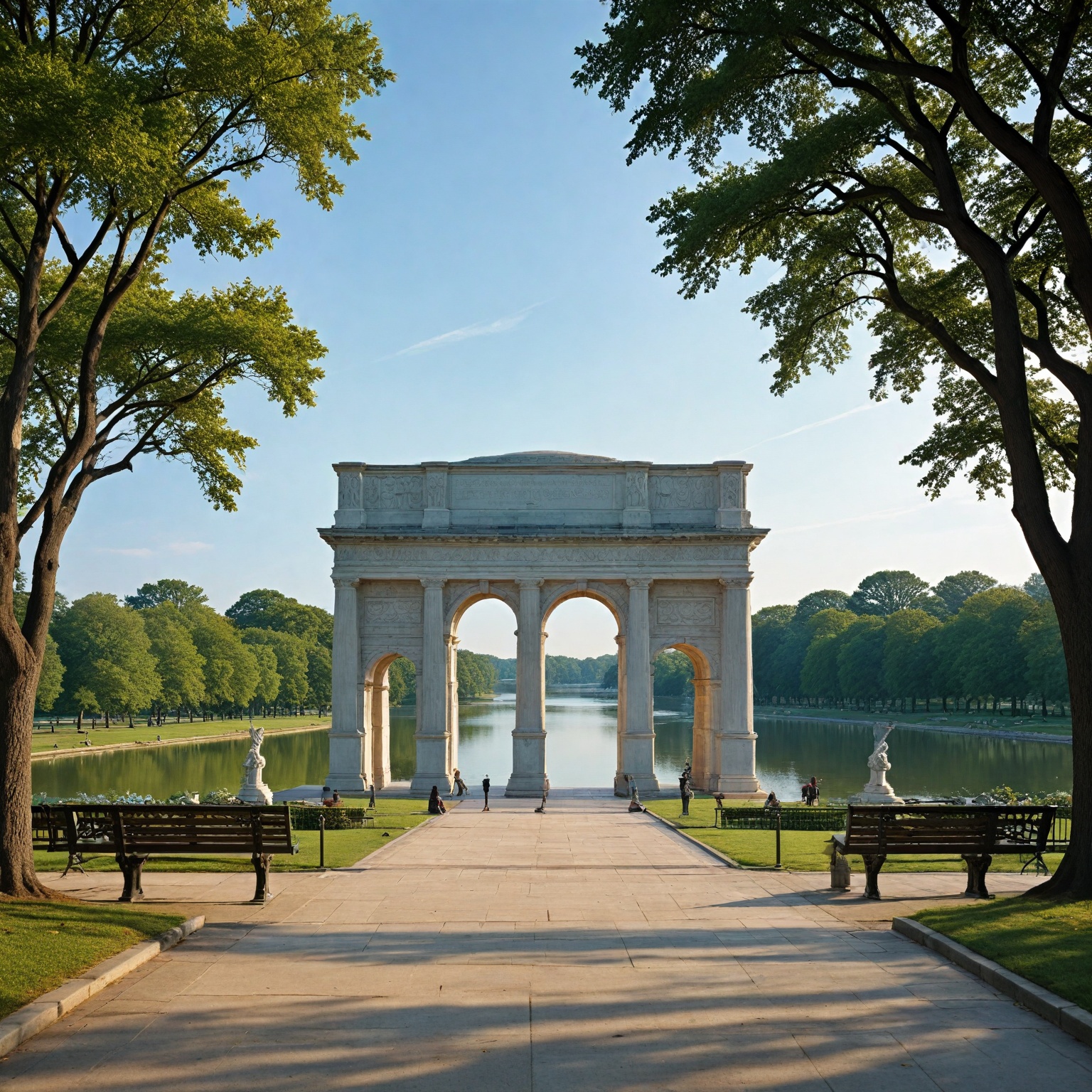 Stunning New Renderings Unveil Trumps 250-Foot Triumphal Arch Towering Over the Potomac!