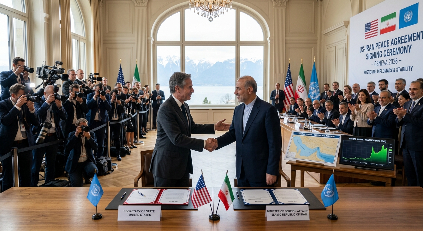 US-Iran Peace Agreement Sparks Market Surge: Asian Stocks Rally, Dollar Dips to June 5 Lows, Oil Prices Shift