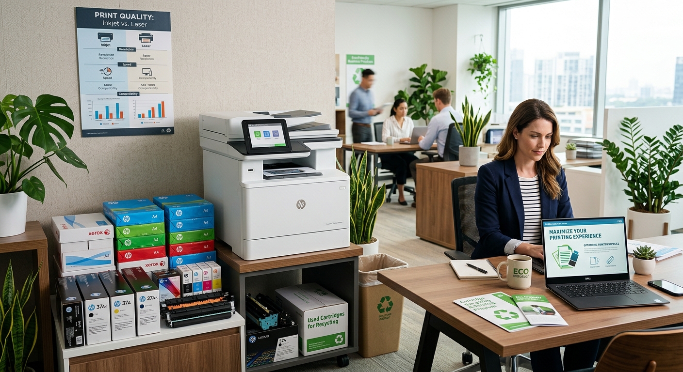 Maximize Your Printing Experience: Top Tips for Choosing Office Printer Supplies