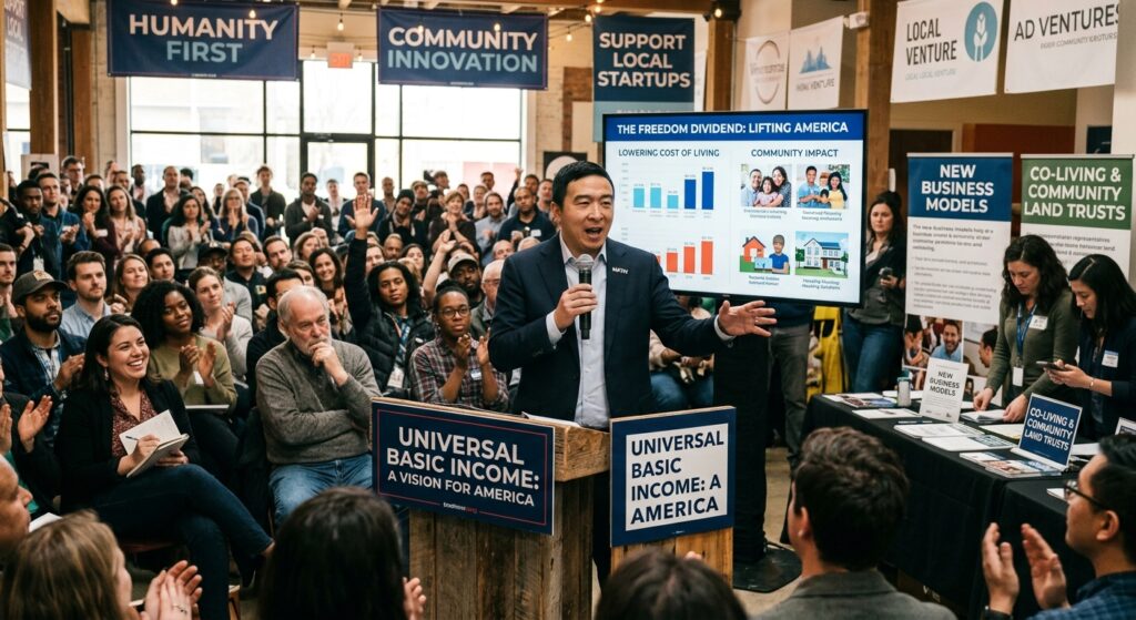 Andrew Yangs Bold Vision: Revolutionizing the Cost of Living as the Next Startup Goldmine!