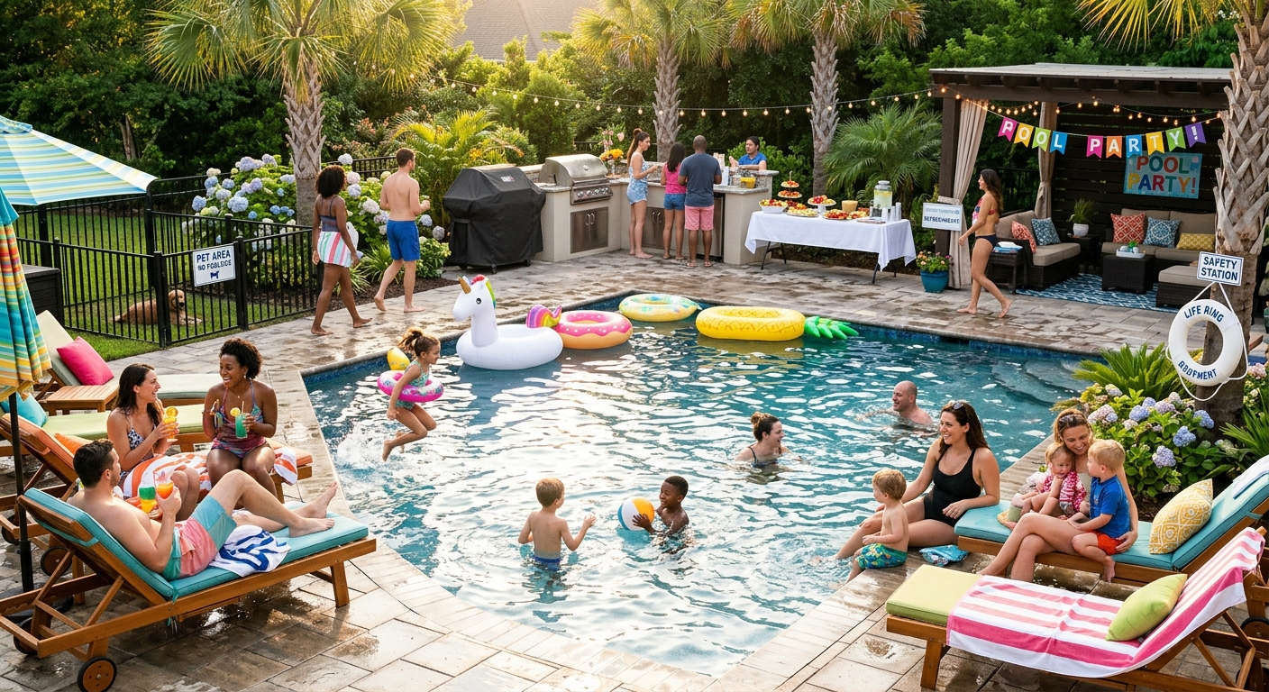 Find Your Ideal Pool Party Venue: Tips for the Perfect Splash!