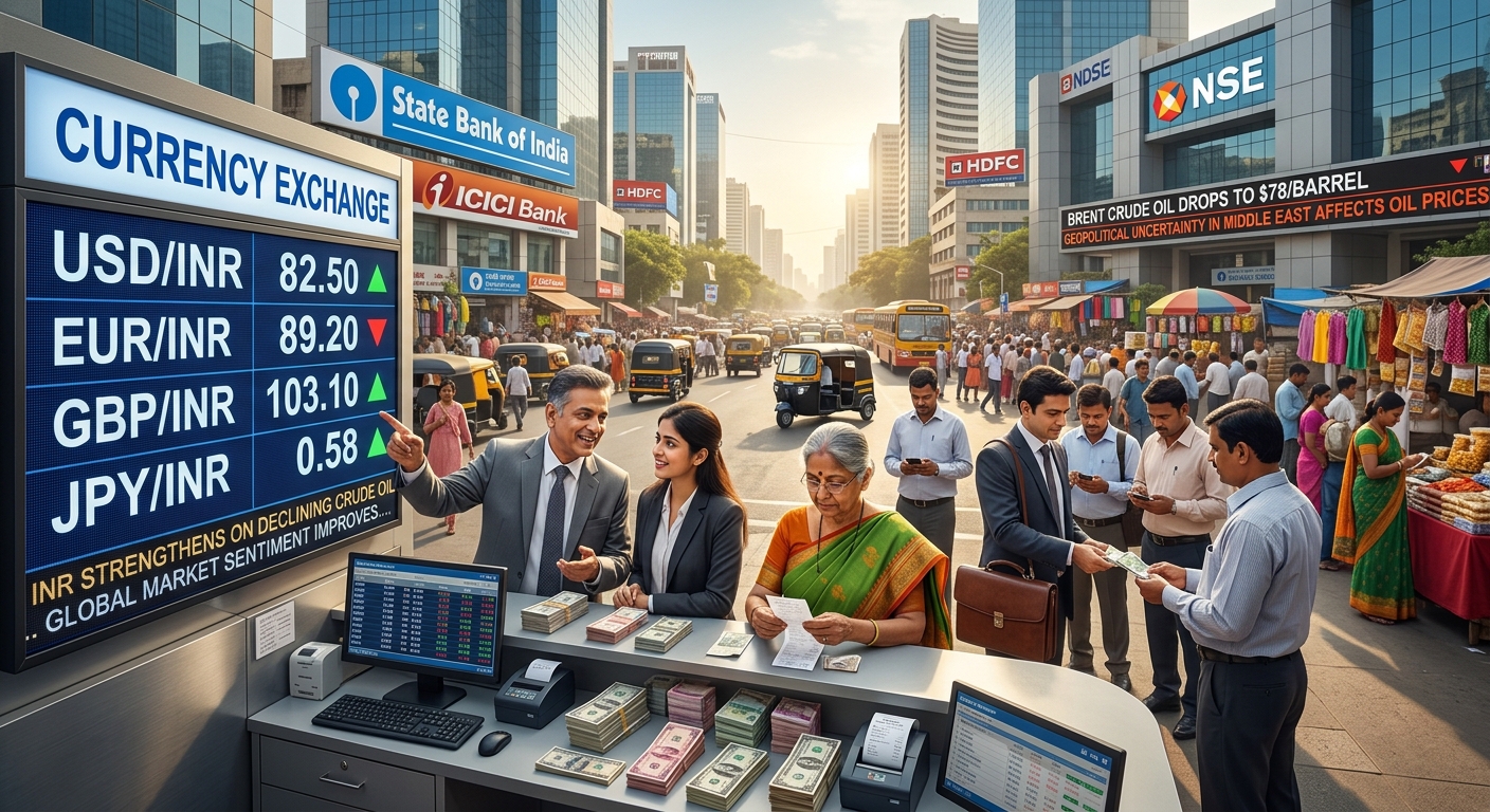 Rupee Soars to Five-Week High as Crude Oil Prices Tumble; RBI Actions Fuel the Surge!