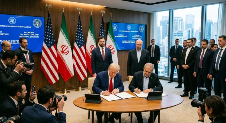 Trump and Irans President Pezeshkian Unite: A Landmark Memorandum to End Conflict!